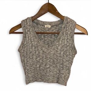 Debut Cotton Knit Sleeveless Sweater Vest